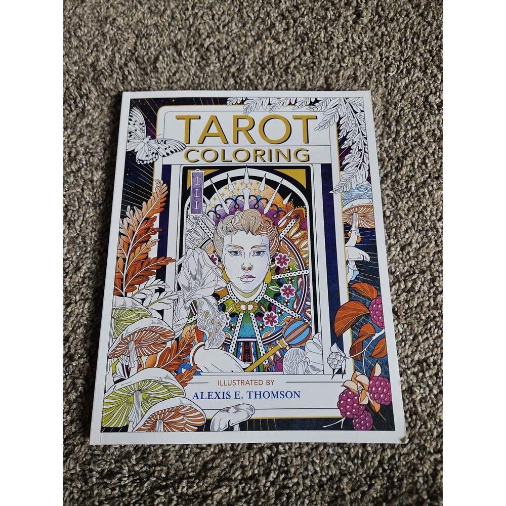 Tarot Coloring Book